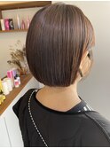 ミニボブ ボブ ショートボブ 切りっぱなし