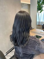 ガリカ 渋谷(Gallica)&nbsp;【穂乃華】大人ゆるふわ透明感暗髪ダークカラー/地毛風カラー