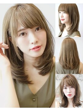 アフロート ルヴア(AFLOAT RUVUA) 小顔効果&ー5歳ヘア/レイヤーカットは高橋京佳にお任せ★新宿