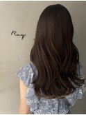 『Ray Kyoto』大人女子!パールアッシュブラウン韓国風バング