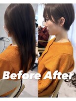アエル(AELU)&nbsp;ショート/BeforeAfter