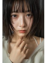 ヘアーラニッシュ 柏の葉キャンパス店(hair Lanish)&nbsp;顔まわりレイヤー/20代30代40代/黒髪