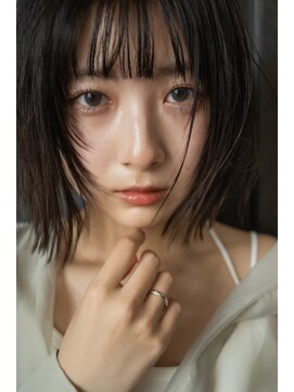 ヘアーラニッシュ 柏の葉キャンパス店(hair Lanish) 顔まわりレイヤー/20代30代40代/黒髪