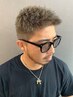 メンズカット+ツイストスパイラルパーマ ￥16500