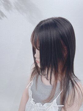 ダンクレスト(Daan Crest) 【インナーカラー】×【ライトピンク】