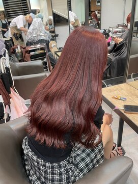 ベレーザ 渋谷(BELEZA) 9152パープルブラックラベンダーパープルレイヤーワンホンヘア