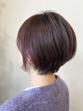 ヘアーデザイン キズナ(HAIR DESIGN Kizuna) 前下りショート