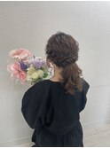 ルーズポニーテール♪