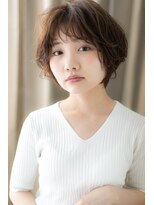 カバーヘア ブリス 戸田公園西口店(COVER HAIR bliss) 前下がり外国人風マッシュショートボブTb7戸田公園20代30代40代