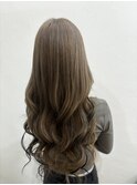 イメチェンヘアスタイル　アンブレラカラー　前髪カタログ