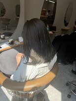 シカ 神戸三宮元町店(Cica)&nbsp;秋カラー ブリーチなし オリーブ グレージュ 三宮