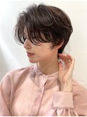 大人小顔ショート☆首元すっきり耳かけ