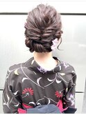 浴衣ヘア