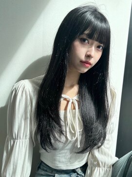 ユーフォリア 青山(Euphoria) 20代30代大人美人小顔ブリーチなし韓国ヘアアッシュブラック