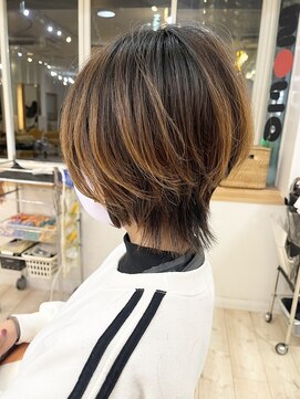 モリオ フロム ロンドン 成増店 【morio成増 セリザワ】ショートウルフ