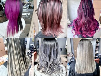 トリニティ(trinity)の写真/【豊見城】あなたの理想はtrinityで叶う☆今っぽ可愛い♪コントラストのあるハイライトで立体的スタイルに!