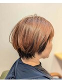 インナーカラー(グレイカラー)