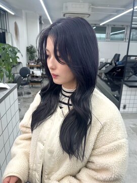 ジルスタジオ(JILL STUDIO) JILL STUDIO　ダブルカラー/ブルーブラック/韓国風/名古屋/栄