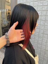 テーラヘアー 瑞江店(TELAHAIR)&nbsp;inner  red color【瑞江】