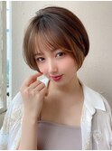 【NEW OPEN】小顔前髪あり後れ毛サイドバングメルティカラー