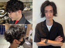 【店長藤本限定】メンズカット+パーマ￥7700