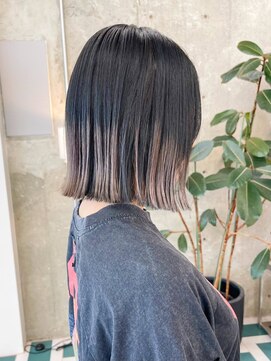 ノエ(noe) ホワイトグレージュ/デジタルパーマ/チェリーブラウン/栄r138