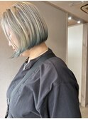 -高知 id-【白髪ぼかし】白髪活かしハイトーン裾カラー