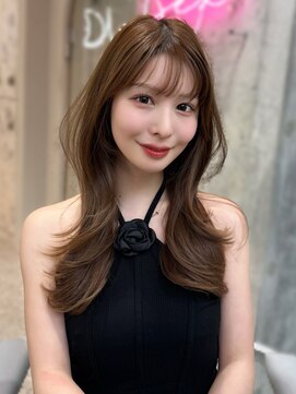 シーシンジュク 新宿南口(Sea shinjuku) 大人ガーリー×ダークアッシュ[似合わせカット/ミディアム]