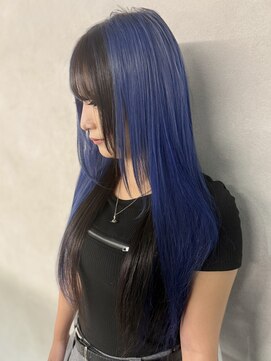 ノアル 大宮店(NOAHL) エクステ/デザインカラー/ブルー/ネイビー M