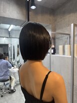 ノス 表参道(NOOS)&nbsp;あごラインボブ/ボブ/レイヤーカット/顔周り/前髪カット/表参道