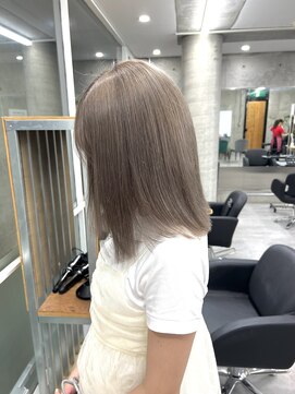 ウェーリング(Welring) グレージュ デザインカラー フェイスフレーミング