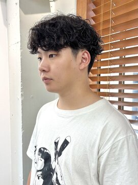 エニエンメイクス 立川(ENIEN MAKE'S) メンズパーマ、波巻きウェーブ