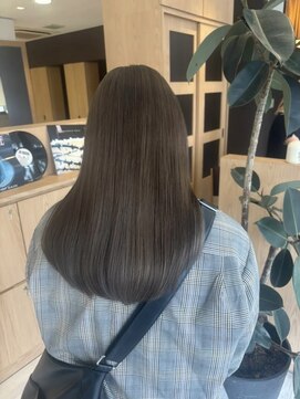 サミット アメ(SUMMIT ame.) ブリーチあり透明感グレージュカラー