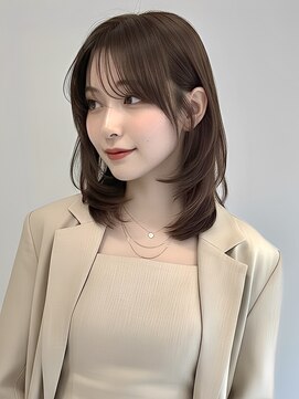 コード 四条河原町駅店(CHORD) 韓国風くびれミディアムレイヤー