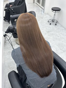 シアター 福岡天神(THEATER) ブリーチなしで叶うhazel beige♪