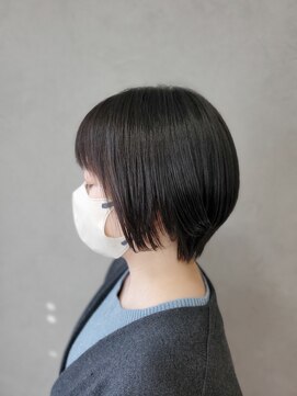 マリッシュ(MARISHU.N) 自毛を生かしたショートボブ