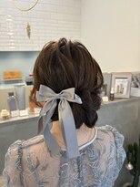 ドープリット(Dope LIT)&nbsp;シニヨン/お呼ばれヘア/ゲストヘア/ヘアセット