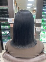 クリック 鎌取店 韓国風ブルーブラック