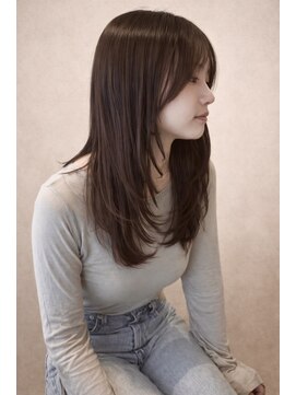 アールジービーガレージ(RGB garage) 顔周りレイヤーカット