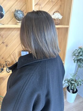 レシピ アリエ(recipe allier) ブリーチなし/バレイヤージュ/コントラストカラー