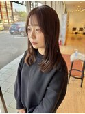 レイヤーカット/顔まわりカット／髪質改善