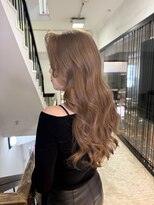 アクシス 栄店(`AXIS)&nbsp;イメチェン/ピンクベージュ/アンブレラカラー/前髪/栄/矢場町