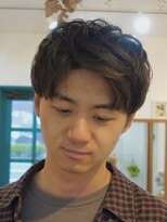 ディッセンバー 伊勢崎(December)&nbsp;メンズ/センターパート/似合わせカット／ニュアンスパーマ