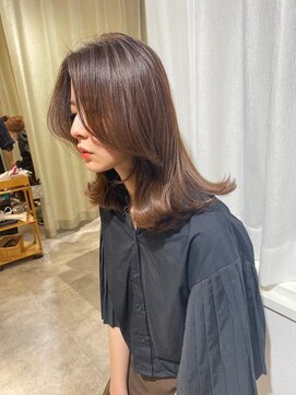 アトレ 武庫之荘(Atre.) 美髪仕上げ！ショコラベージュレイヤーカットで清楚な印象に