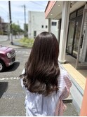 イルミナカラーで作る透明感たっぷりブラウンカラー◎