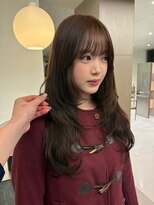 ローレン(LOREN) 透明感髪質改善ベージュダブルカラーミルクティーグレージュ