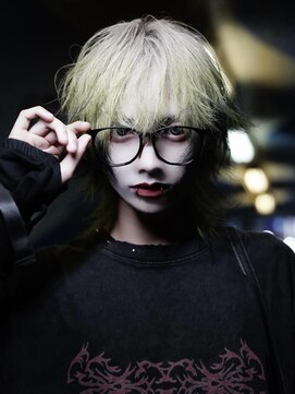 シン(syn) グリーンデザインカラー×ウルフ