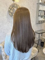 ディーヴァヘアーエズ(DIVA hair Eze) ブリーチなしカラー◎透明感ブラウンベージュ×レイヤー