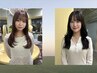 【人気No.2】髪質改善カット+ヒアルロン酸カラー+マーブ+M