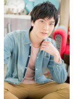 ミック 日暮里店(miq) 黒髪・束感ショートa